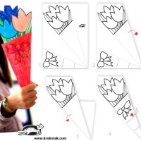 kagit işleri ,artık materyal ,sınıf süsü(509)