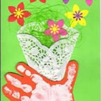 kagit işleri ,artık materyal ,sınıf süsü(521)