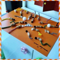 kagit işleri ,artık materyal ,sınıf süsü(536)