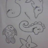 kagit işleri ,artık materyal ,sınıf süsü(557)