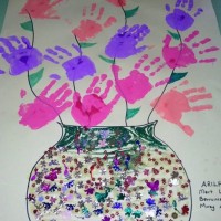 kagit işleri ,artık materyal ,sınıf süsü(563)