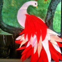 kagit işleri ,artık materyal ,sınıf süsü(573)