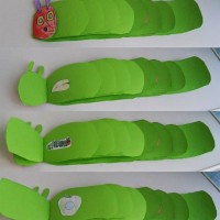 kagit işleri ,artık materyal ,sınıf süsü(577)