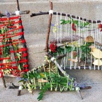 kagit işleri ,artık materyal ,sınıf süsü(578)