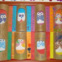 kagit işleri ,artık materyal ,sınıf süsü(599)