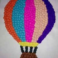 kagit işleri ,artık materyal ,sınıf süsü(618)