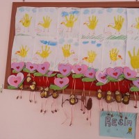 kagit işleri ,artık materyal ,sınıf süsü(640)