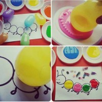 kagit işleri ,artık materyal ,sınıf süsü(693)