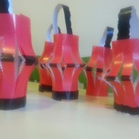 kagit işleri ,artık materyal ,sınıf süsü(705)