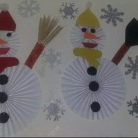 kagit işleri ,artık materyal ,sınıf süsü(706)