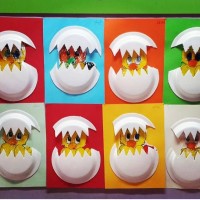 kagit işleri ,artık materyal ,sınıf süsü(720)