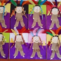 kagit işleri ,artık materyal ,sınıf süsü(725)