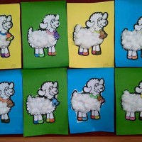 kagit işleri ,artık materyal ,sınıf süsü(735)