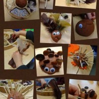 kagit işleri ,artık materyal ,sınıf süsü(745)