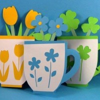 kagit işleri ,artık materyal ,sınıf süsü(747)