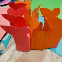 kagit işleri ,artık materyal ,sınıf süsü(775)