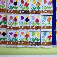 kagit işleri ,artık materyal ,sınıf süsü(781)