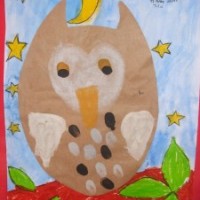 kagit işleri ,artık materyal ,sınıf süsü(841)