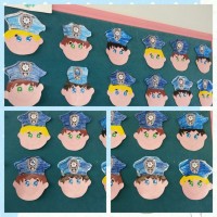 kagit işleri ,artık materyal ,sınıf süsü(858)