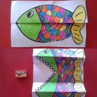 kagit işleri ,artık materyal ,sınıf süsü(910)