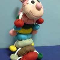 Kağıt katlama buruşturma, yuvarlama, sulu boya  (1004)