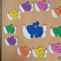 Kağıt katlama buruşturma, yuvarlama, sulu boya  (1012)