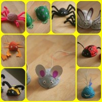 Kağıt katlama buruşturma, yuvarlama, sulu boya  (1036)