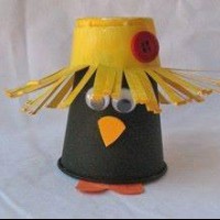 Kağıt katlama buruşturma, yuvarlama, sulu boya  (1039)