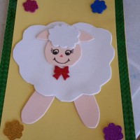 Kağıt katlama buruşturma, yuvarlama, sulu boya  (1046)