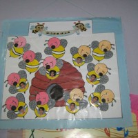 Kağıt katlama buruşturma, yuvarlama, sulu boya  (1092)