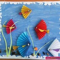 Kağıt katlama buruşturma, yuvarlama, sulu boya  (1107)