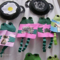 Kağıt katlama buruşturma, yuvarlama, sulu boya  (113)