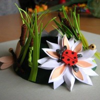 Kağıt katlama buruşturma, yuvarlama, sulu boya  (1139)