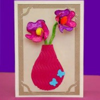 Kağıt katlama buruşturma, yuvarlama, sulu boya  (1170)