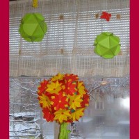 Kağıt katlama buruşturma, yuvarlama, sulu boya  (1197)