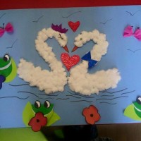 Kağıt katlama buruşturma, yuvarlama, sulu boya  (1209)