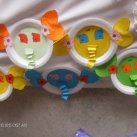 Kağıt katlama buruşturma, yuvarlama, sulu boya  (123)