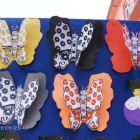 Kağıt katlama buruşturma, yuvarlama, sulu boya  (135)