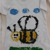 Kağıt katlama buruşturma, yuvarlama, sulu boya  (141)