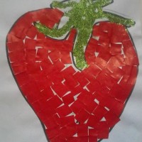 Kağıt katlama buruşturma, yuvarlama, sulu boya  (16)