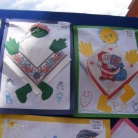 Kağıt katlama buruşturma, yuvarlama, sulu boya  (174)