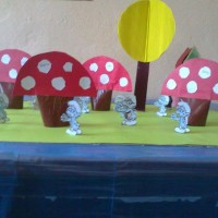 Kağıt katlama buruşturma, yuvarlama, sulu boya  (185)