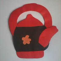 Kağıt katlama buruşturma, yuvarlama, sulu boya  (211)