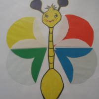 Kağıt katlama buruşturma, yuvarlama, sulu boya  (223)