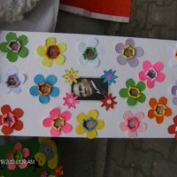 Kağıt katlama buruşturma, yuvarlama, sulu boya  (250)