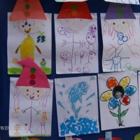 Kağıt katlama buruşturma, yuvarlama, sulu boya  (253)