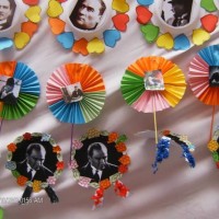 Kağıt katlama buruşturma, yuvarlama, sulu boya  (264)