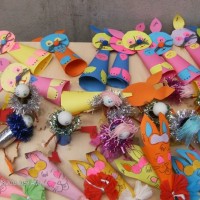 Kağıt katlama buruşturma, yuvarlama, sulu boya  (269)