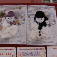 Kağıt katlama buruşturma, yuvarlama, sulu boya  (30)