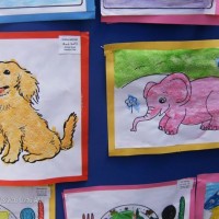 Kağıt katlama buruşturma, yuvarlama, sulu boya  (302)